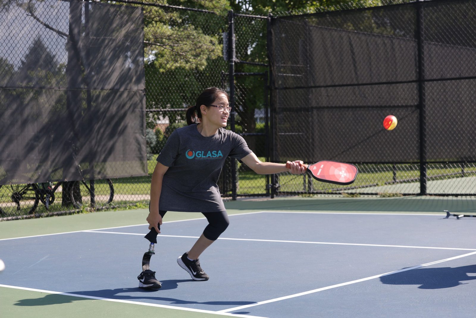 Emma Jundt Playing Pickleball – Project Awaken